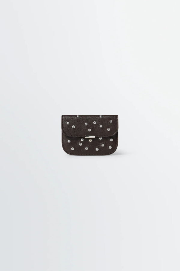 Lemaire Soft Tab Studs Dots Card Holder