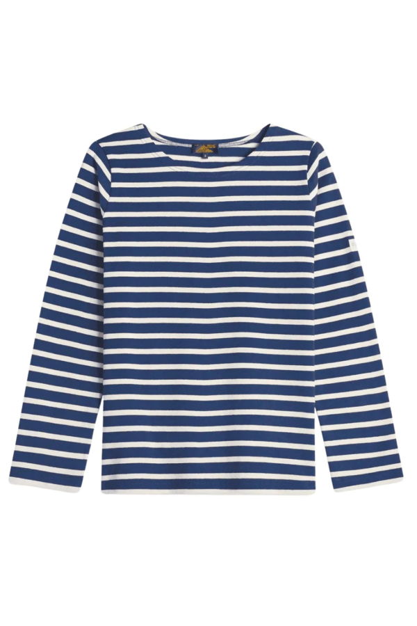 Le Mont St. Michel Tilda Mariniere Long Sleeve Top - Navy