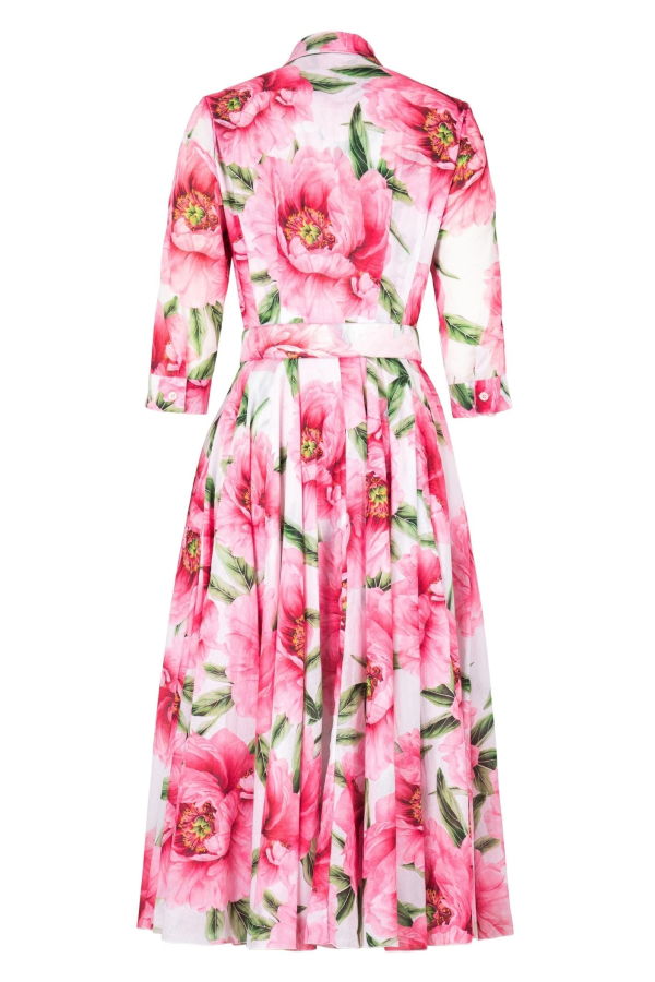 Samantha Sung Aster Pastel Magnolia Dress - White Soft Rose