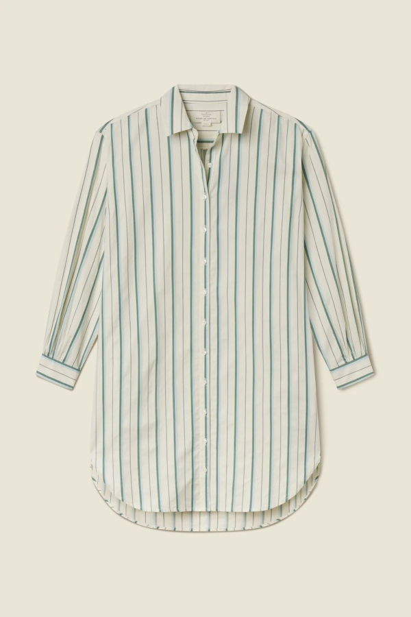 Trovata Callie Shirtdress - Verde Stripes