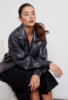 Adroit Carey Vegan Leather Jacket - Thumbnail 7