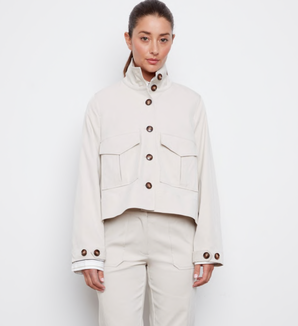 Adroit Celine Jacket - Dark Olive