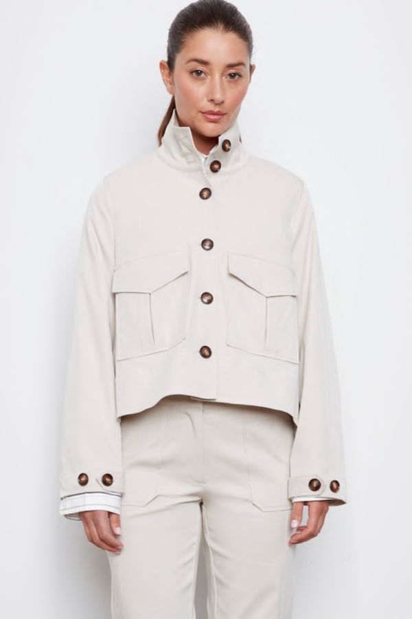 Adroit Celine Jacket - Dark Olive