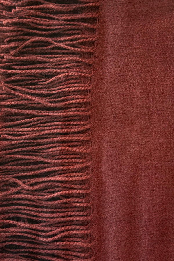 SUTRAM Alpaca Throw - Brick