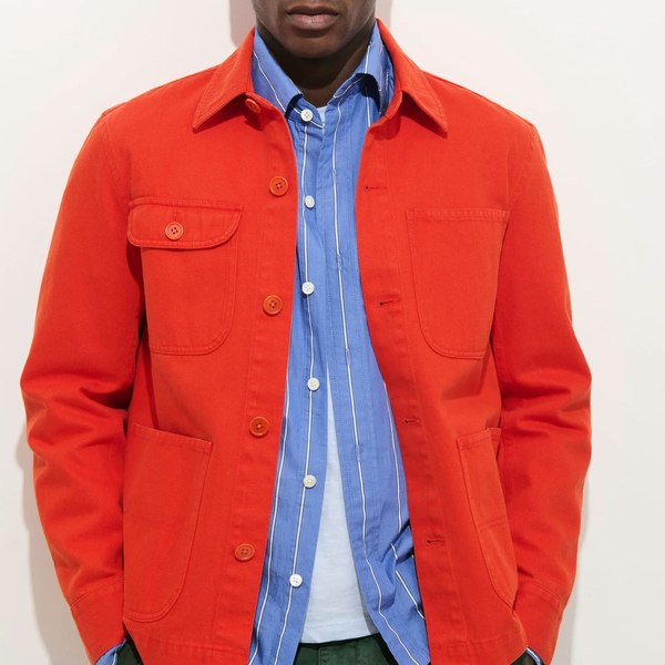 Alex Mill Work Jacket - Tangerine