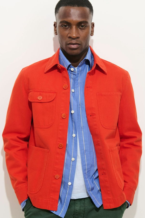 Alex Mill Work Jacket - Tangerine