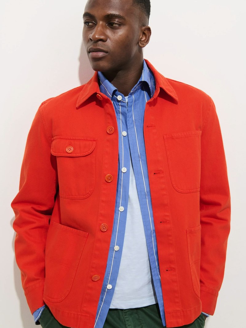 Alex Mill Work Jacket - Tangerine