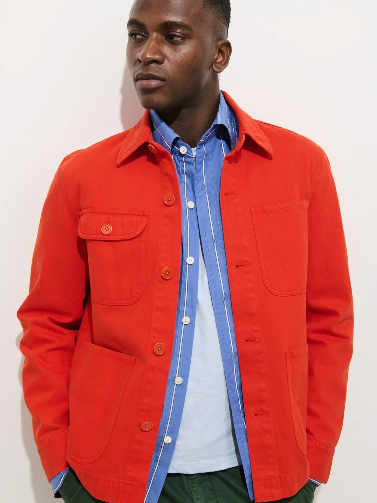 Alex Mill Work Jacket - Tangerine - Image 3 of 7