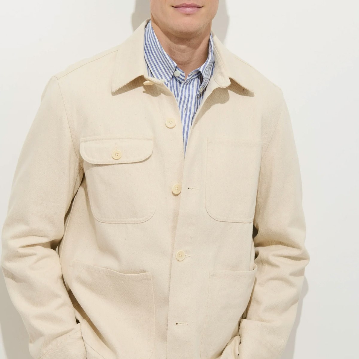 Alex Mill Work Jacket - Natural - Image 1 of 5