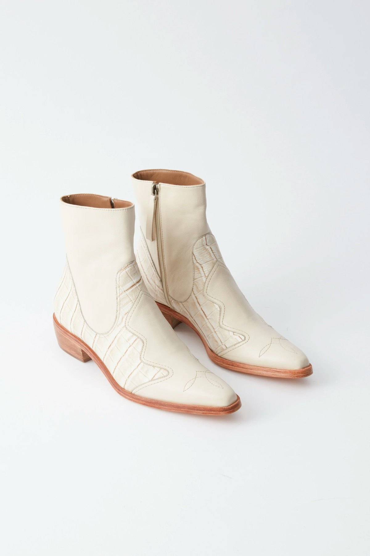 Rachel Comey Low Winnie Boot - Champagne - Image 2 of 8