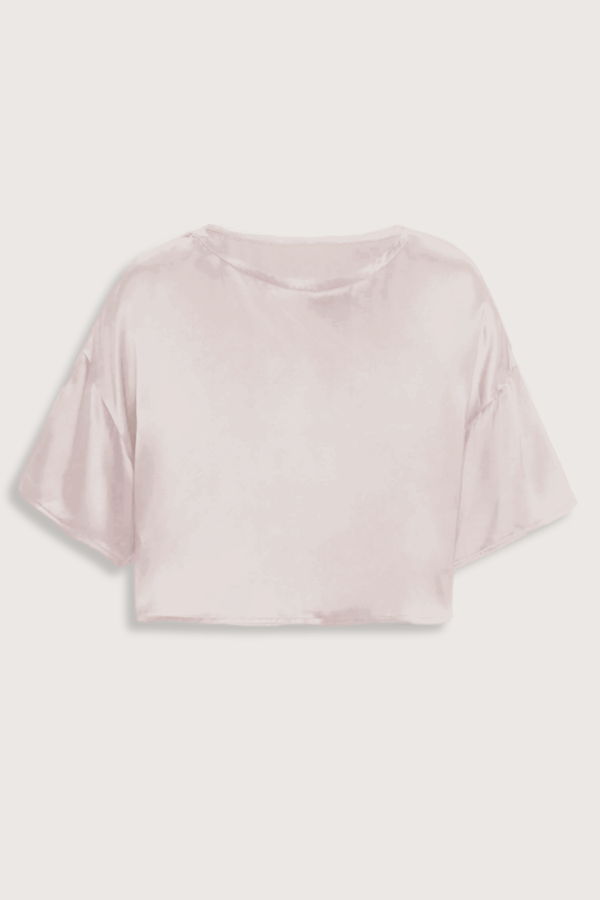 SABLYN Daria B Relaxed Short Sleeve Top - Lunar