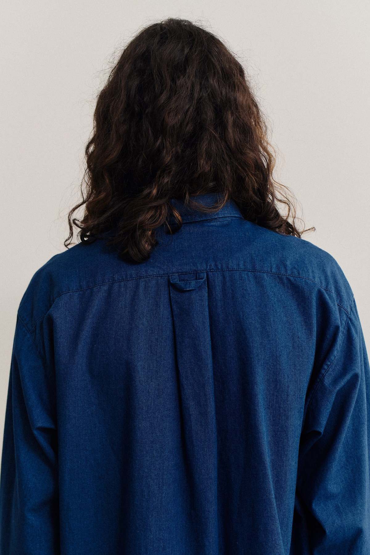 A Kind of Guise Banita Button Down Shirt Soft Indigo - Image 4 of 6