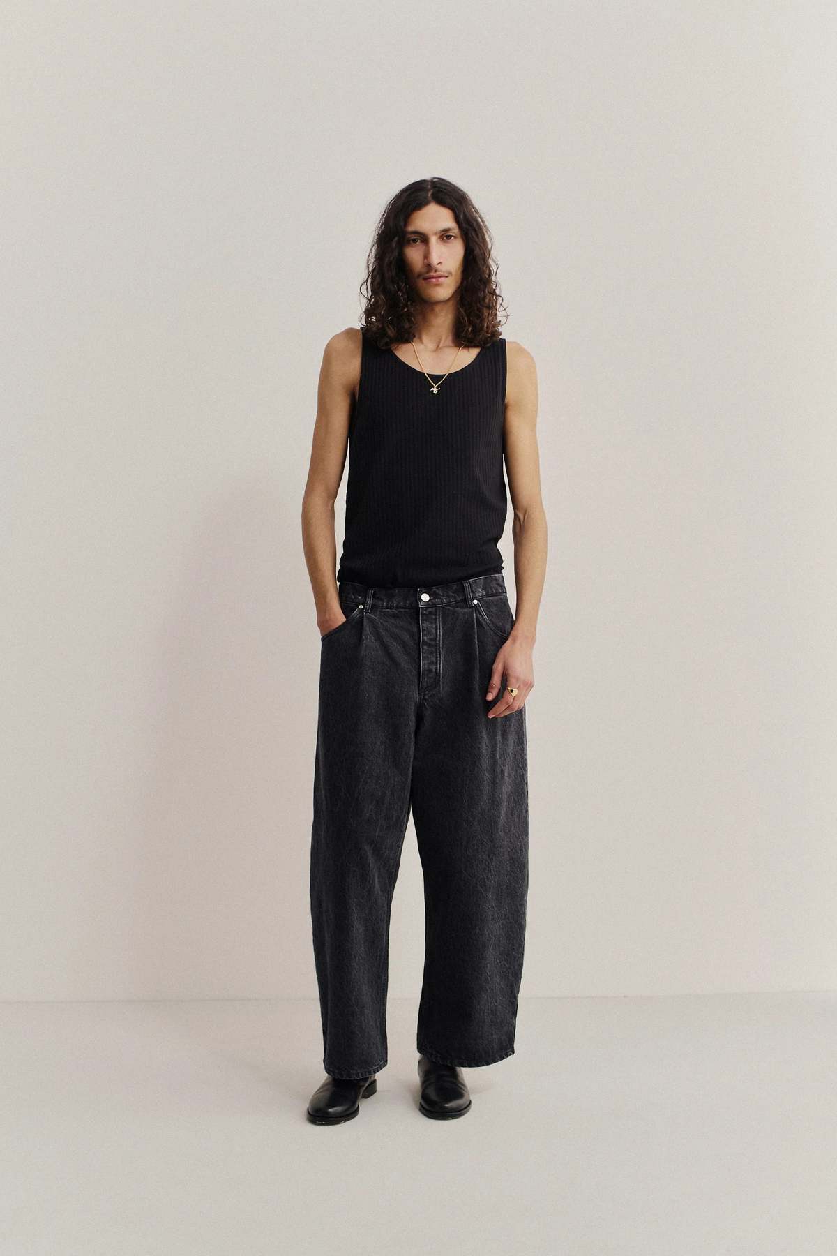 A Kind of Guise Duma Pleated Denim Jeans - Image 1 of 6
