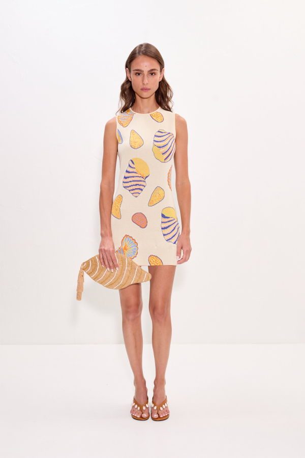 Simon Miller Axon Sleeveless Mini Dress - Vibrant Shell