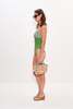 Simon Miller Behati One Piece Swimsuit - Green Stripe Combo - Thumbnail 4
