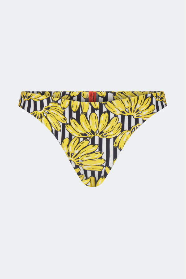 Simon Miller Bwai Bikini Bottom - Banana Stripe