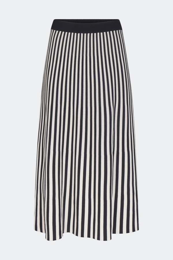 Simon Miller Clancy Knit Maxi Skirt - Black/White Stripe Simon Miller Clancy Knit Maxi Skirt - Black/White Stripe
