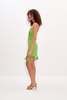 Simon Miller Freya Linen Tassel Mini Dress - Matcha - Thumbnail 3
