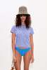Simon Miller Kini Striped Tee - Blue Stripe - Thumbnail 5