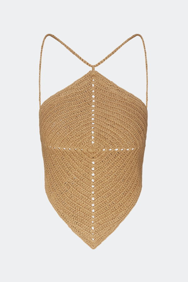 Simon Miller Kit Crochet Top - Natural