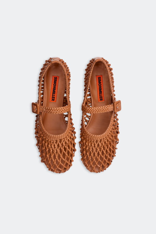 Simon Miller Knotted Riad Flat - Chestnut