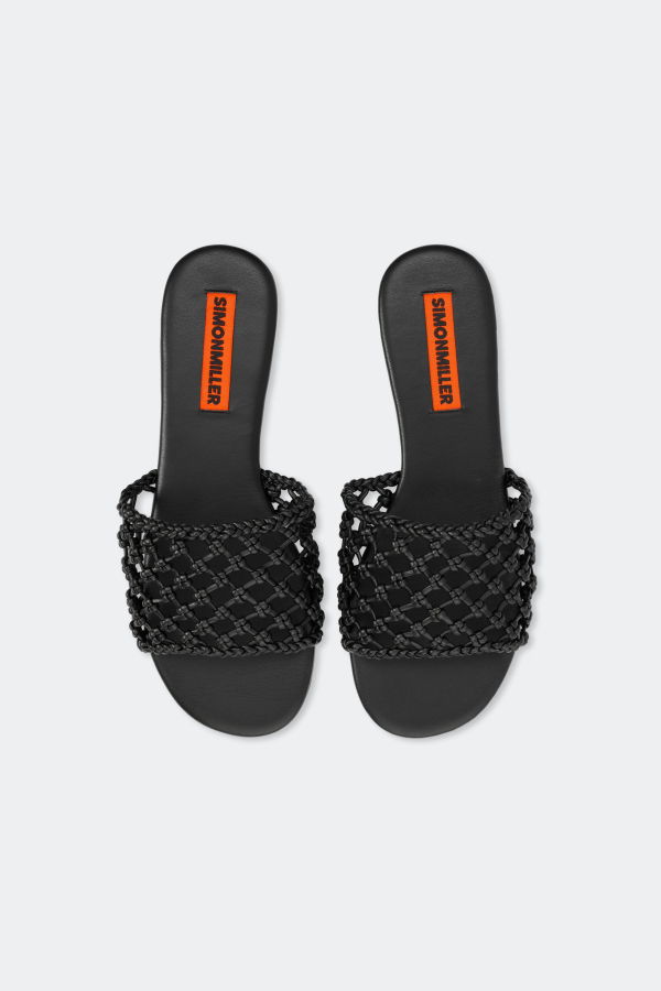 Simon Miller Knotted Salerno Sandals - Black