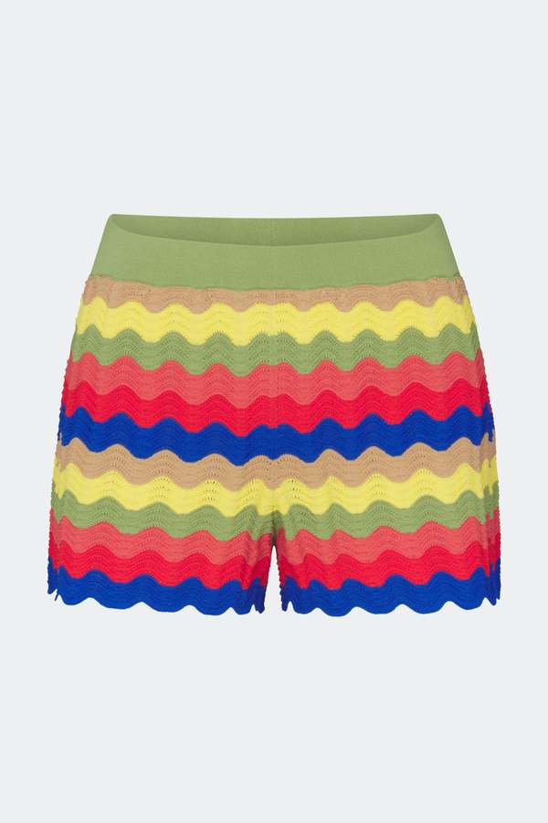 Simon Miller Marzo Wave Short Shorts - Tropical Wave Simon Miller Marzo Wave Short Shorts - Tropical Wave