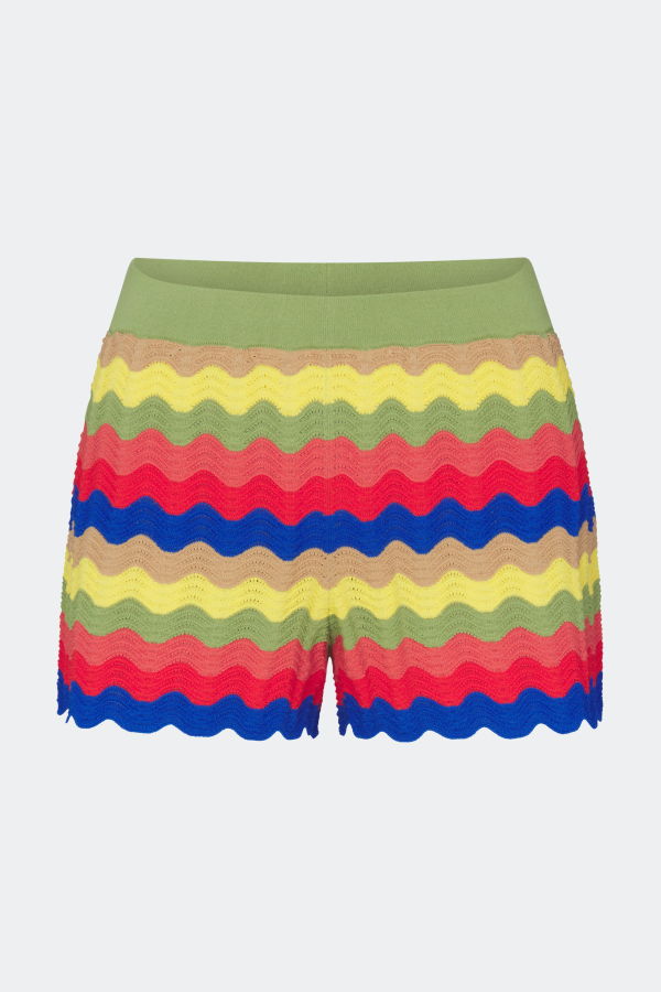 Simon Miller Marzo Wave Short Shorts - Tropical Wave