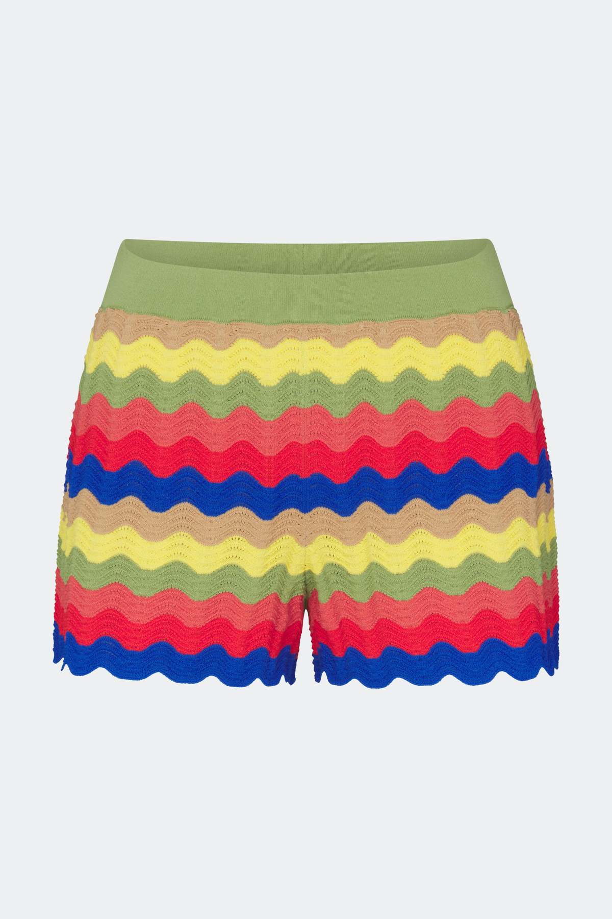Simon Miller Marzo Wave Short Shorts - Tropical Wave - Image 1 of 5