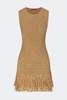 Simon Miller Mira Crochet Mini Dress - Natural - Thumbnail 1
