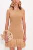 Simon Miller Mira Crochet Mini Dress - Natural - Thumbnail 3