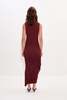 Simon Miller Spiral Knit Dress - Choco Brown - Thumbnail 4