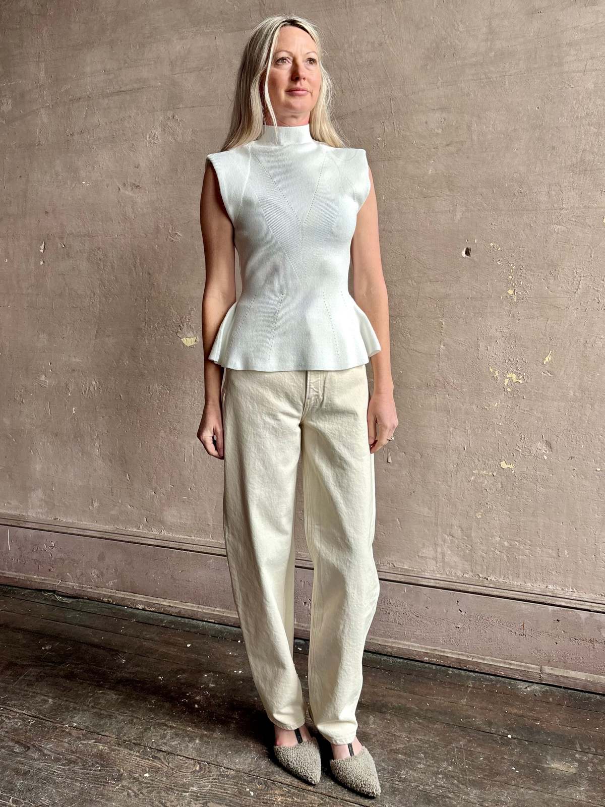 Veronica Beard Seraphine Knit Shell Top - Image 2 of 4