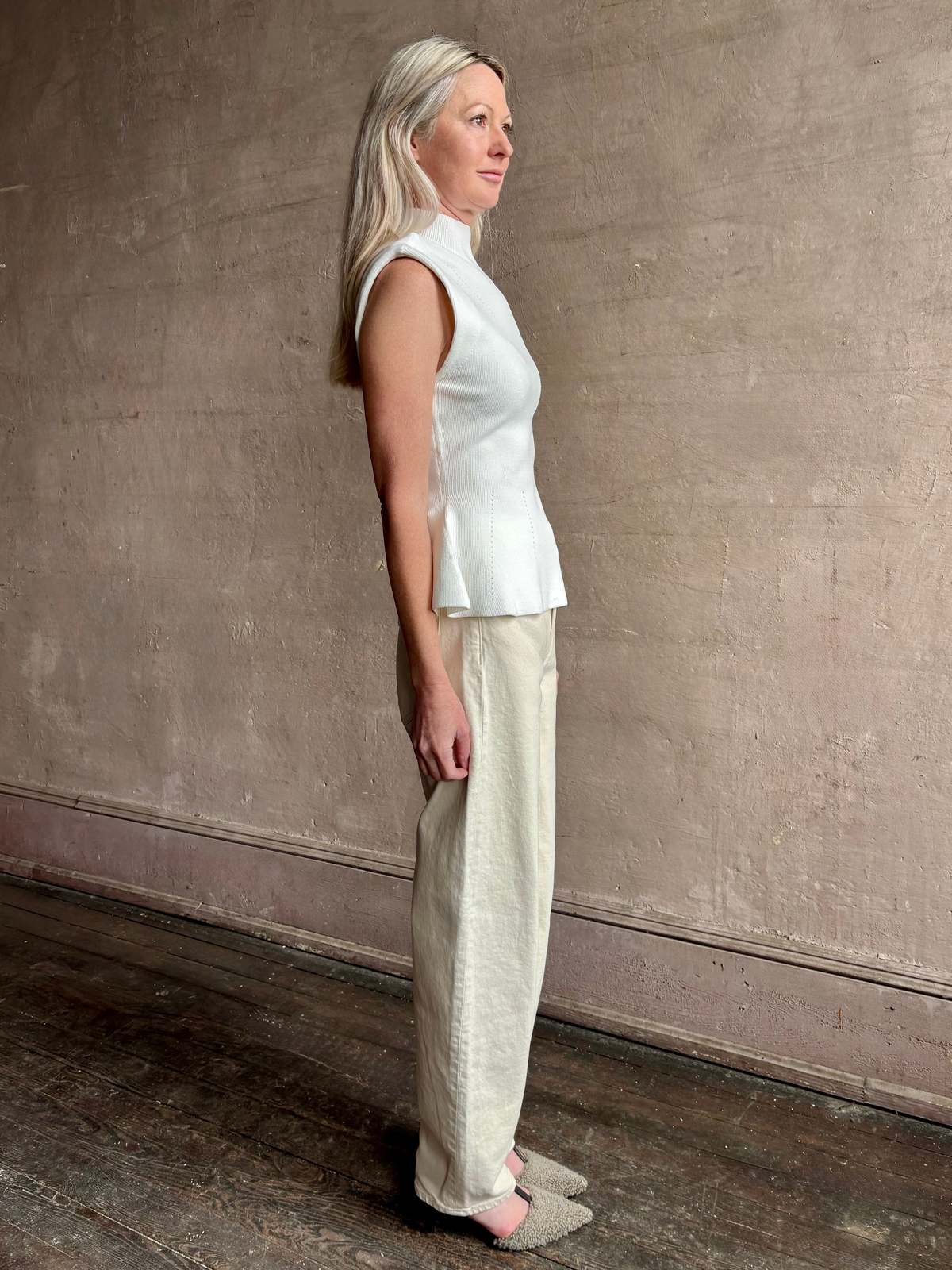 Veronica Beard Seraphine Knit Shell Top - Image 3 of 4