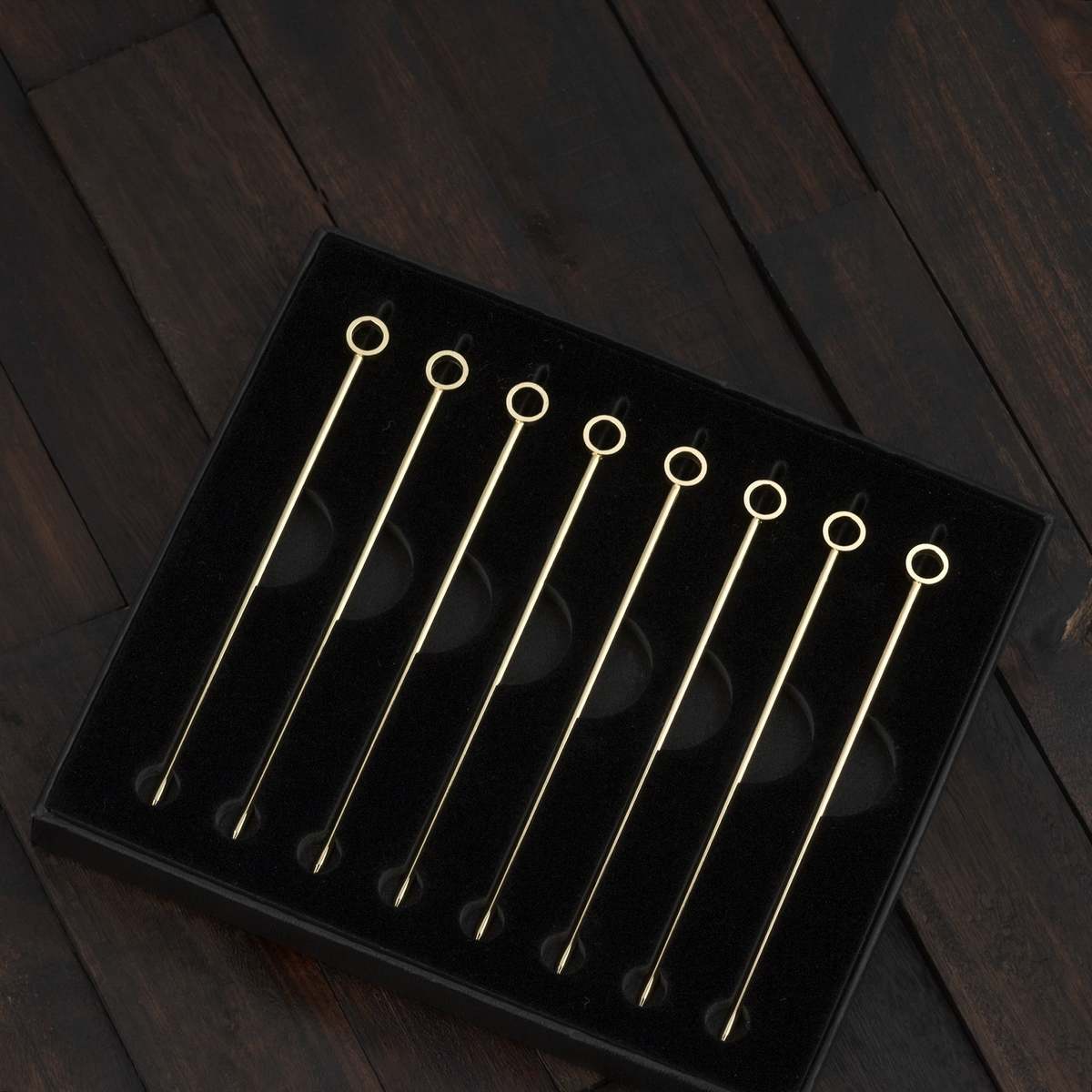 Prince of Scots 8-Pack Professional XL-Cocktail Picks - Gold - Image 2 of 6