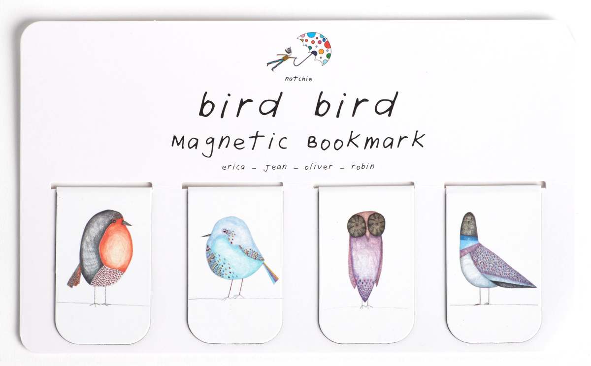 Natchie Bird Bird Magnetic Bookmark Set - Image 1 of 2