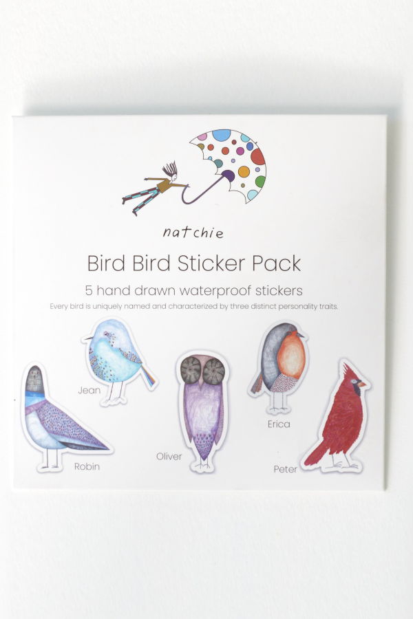 Natchie Bird Bird Sticker Pack