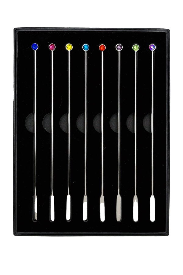 Prince of Scots Bright Gem Crystal Cocktail Stir Sticks