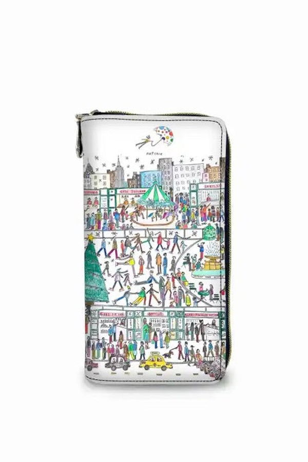 Natchie Bryant Park Winter Village Wallet