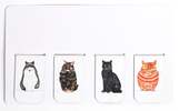 Natchie Cat Cat Magnetic Bookmark Set - Thumbnail 2