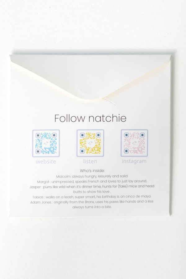 Natchie Cat Cat Sticker Pack