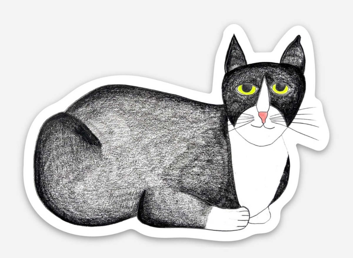 Natchie Cat Cat Sticker Pack - Image 7 of 8