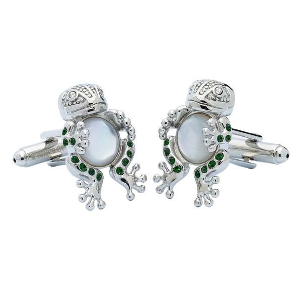 Prince of Scots Crystal Frog Prince Cufflinks