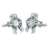 Prince of Scots Crystal Frog Prince Cufflinks - Thumbnail 1