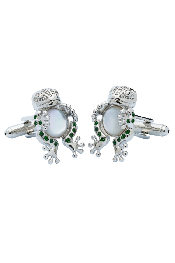 Prince of Scots Crystal Frog Prince Cufflinks