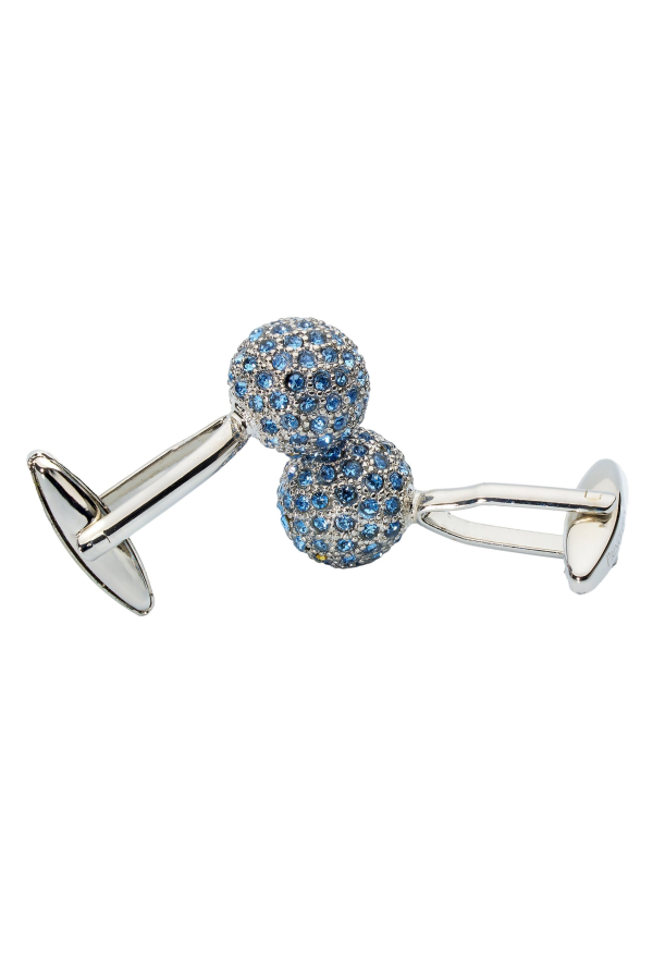 Prince of Scots Crystal Sphere Cufflinks