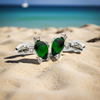 Prince of Scots Crystal Turtle Cufflinks - Thumbnail 1