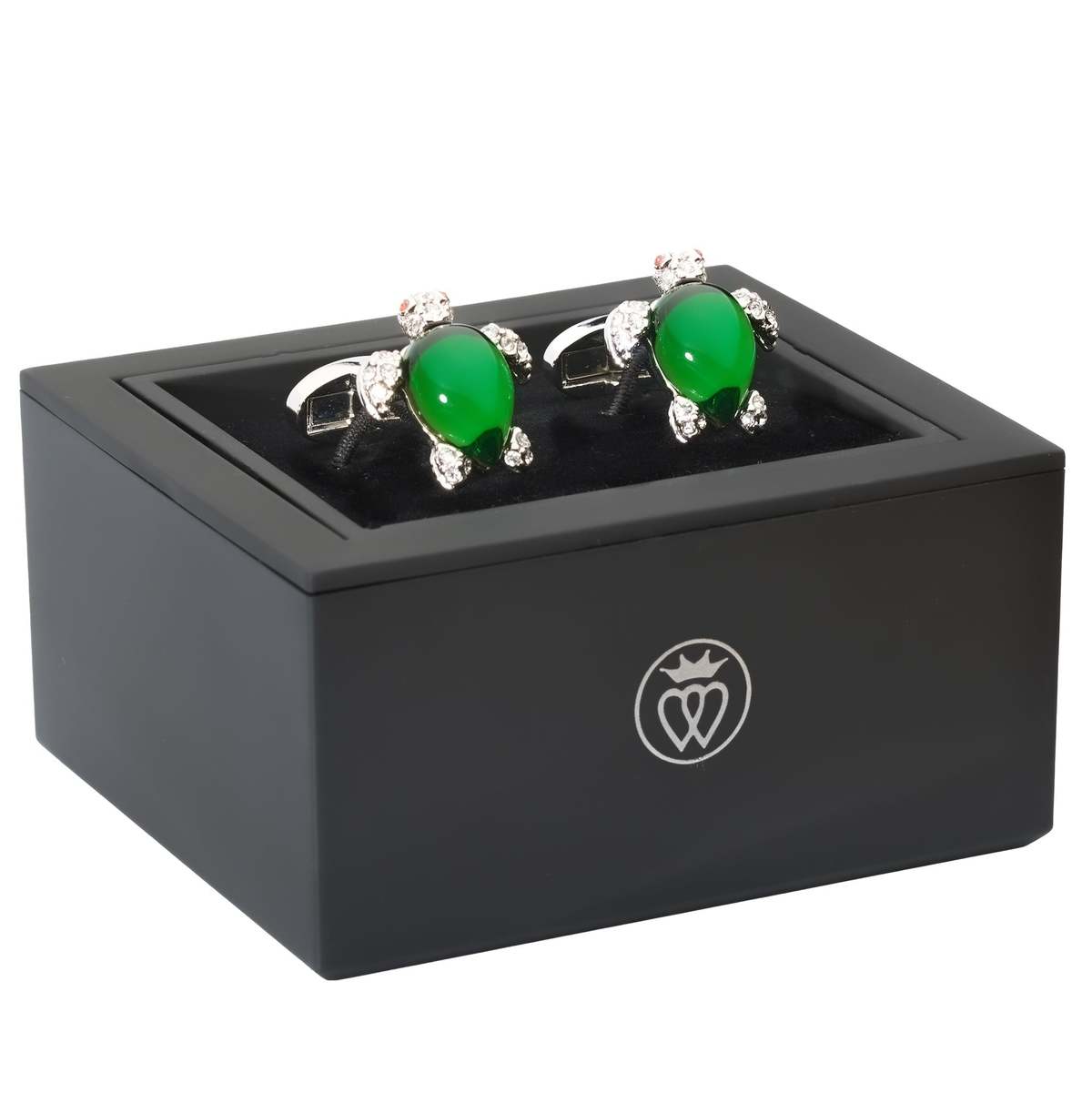 Prince of Scots Crystal Turtle Cufflinks - Image 4 of 5