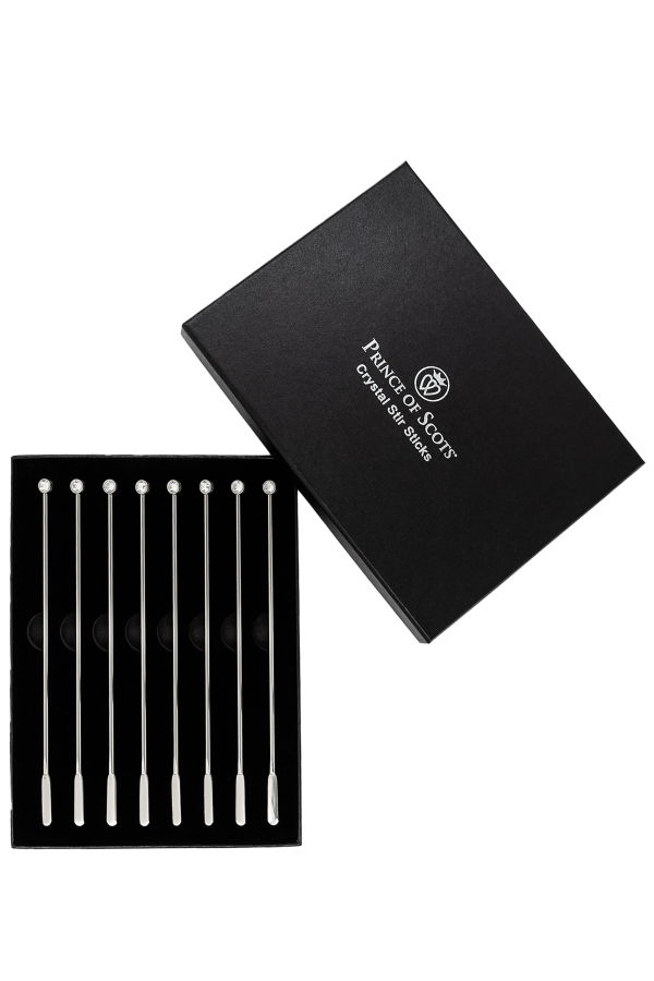 Prince of Scots Diamond Crystal Cocktail Stir Sticks