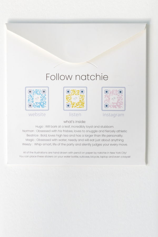 Natchie dog dog Sticker Pack